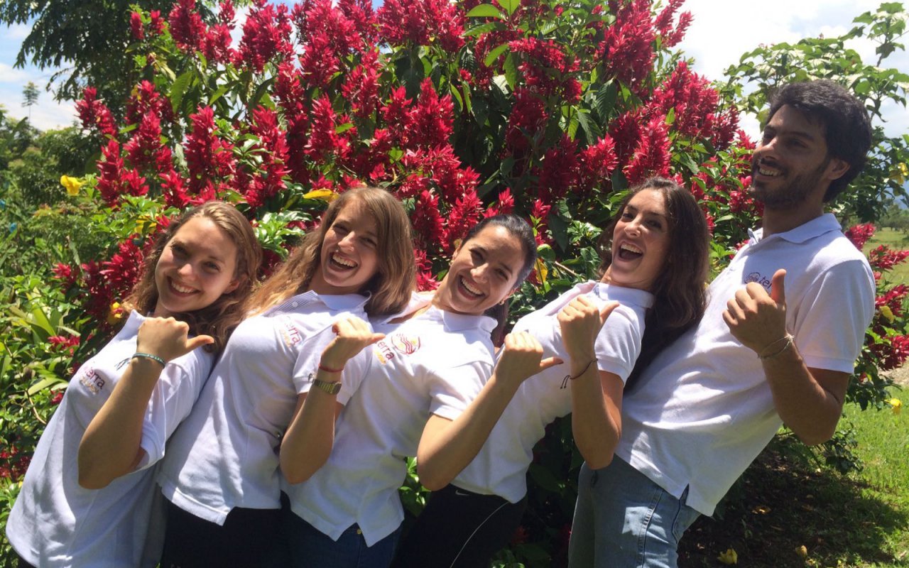 Arrivée d'Anne Laure dans la région du café