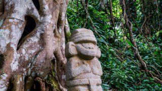 <b>San Augustin, a World heritage </b><br>Archaeological Park in Colombia