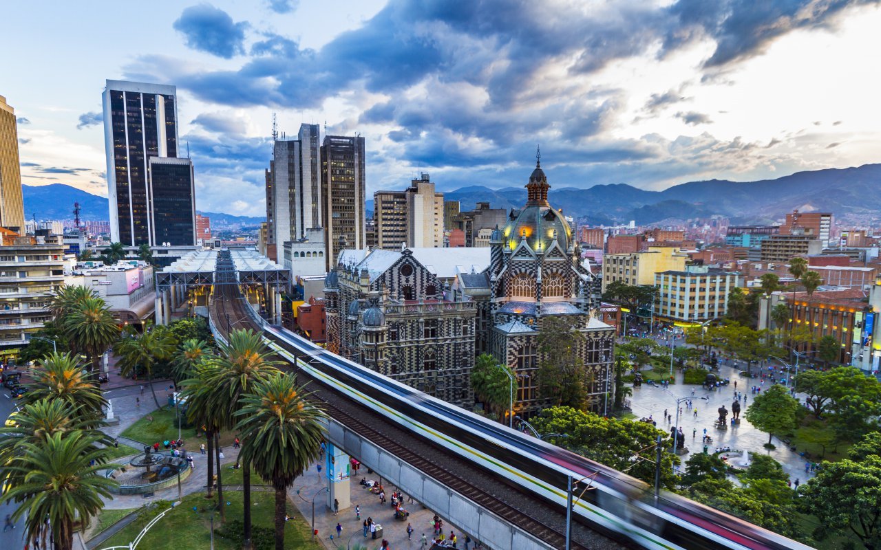 La plaza Botero au coeur de Medellin