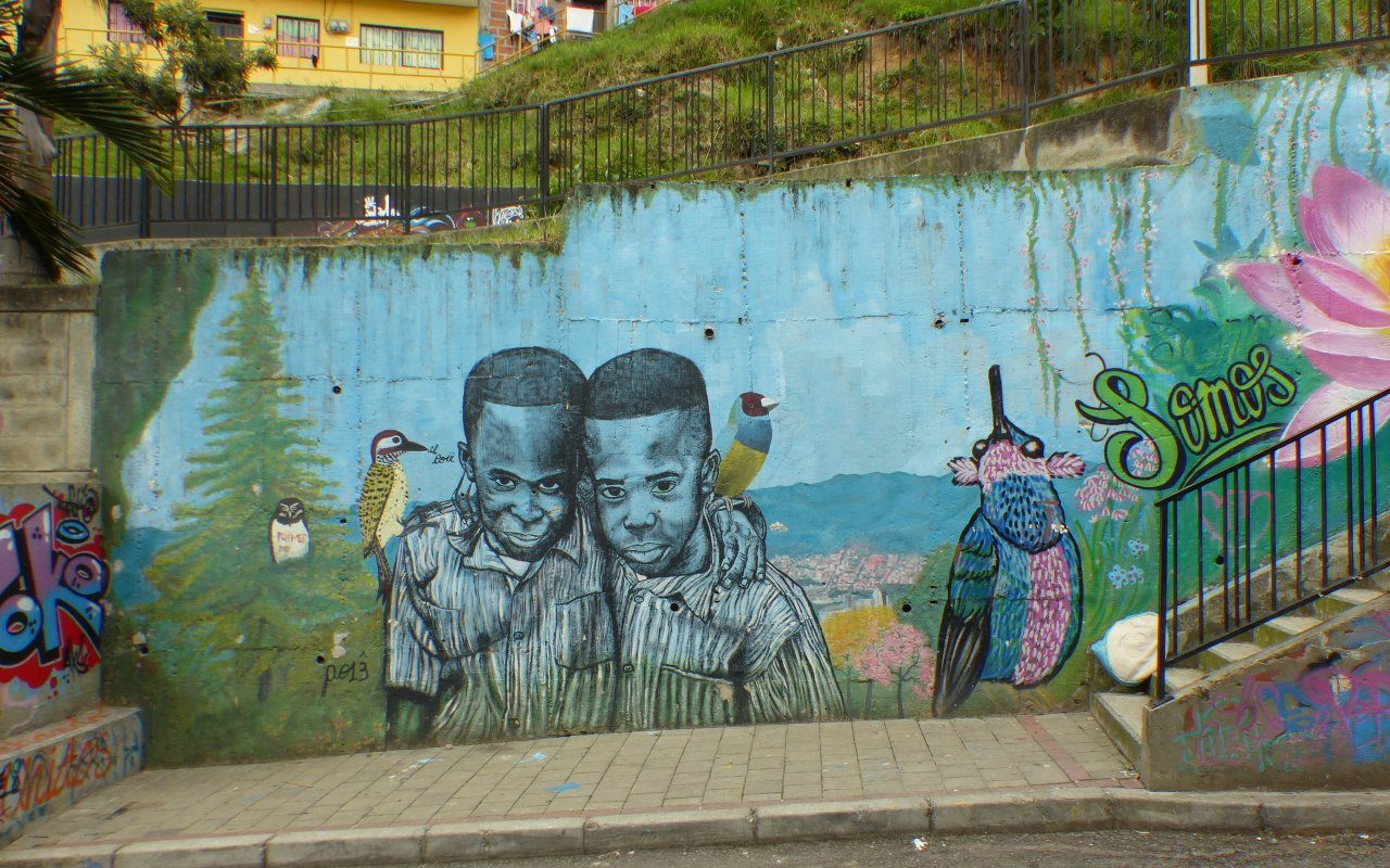 Le street art à Medellin