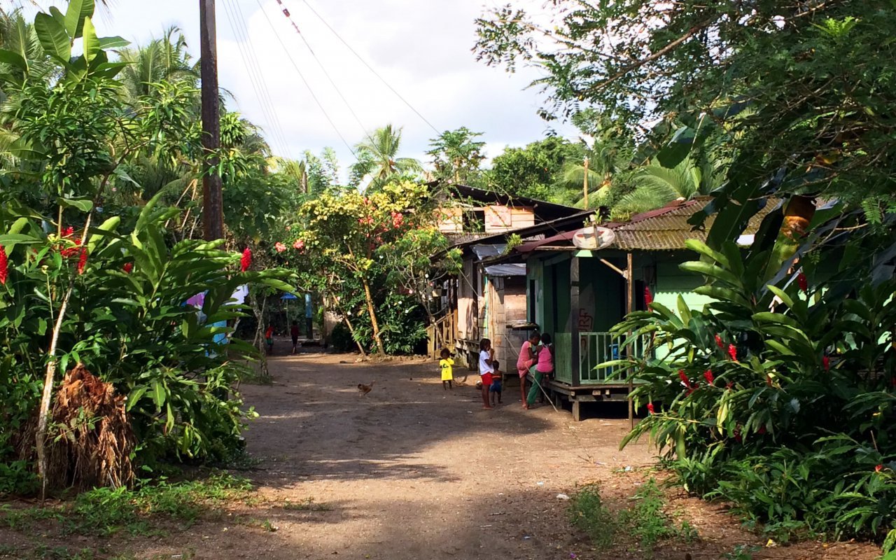 Dans le choco en Colombie