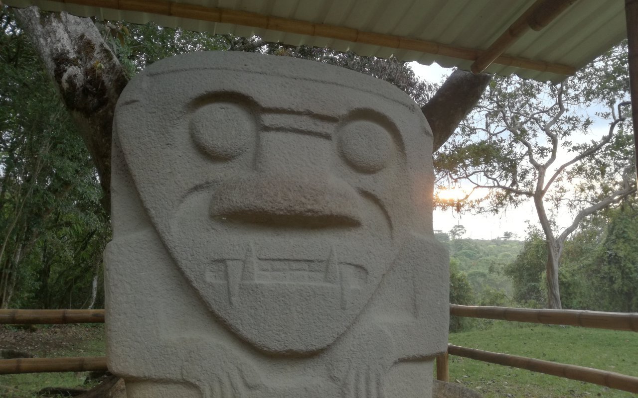 Site archéologique de San Augustin en Colombie